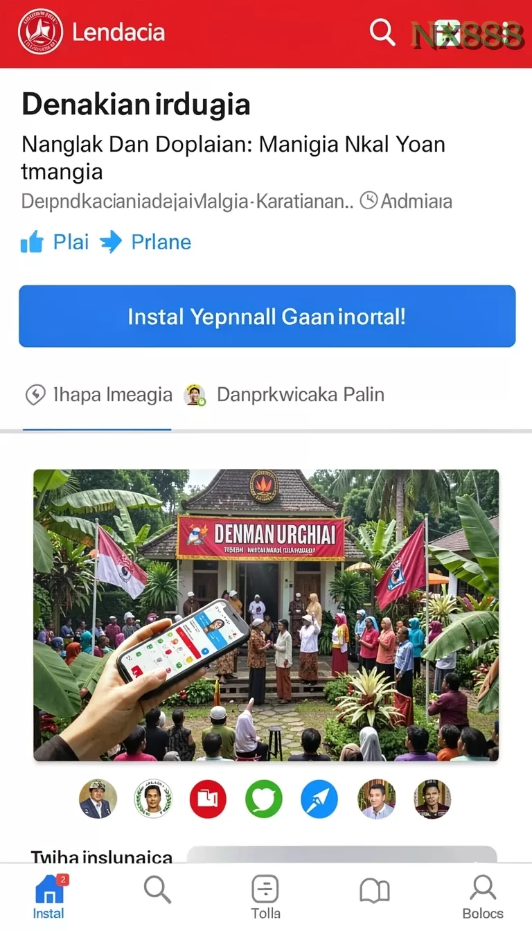 Galeri pratinjau visual nx888 build APK resmi terbaru